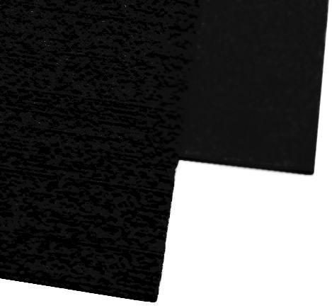 Фоаміран з флоком 20*30см, EVA,  флексіка, 2мм. 10 арк в ОРР чорний