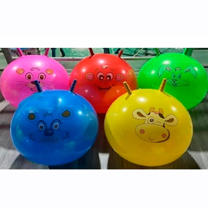 М'яч для фітнесу MS 4302 з ріжками, 350г, 5 кольорів/мікс видів, кул., 13-17-4 см.