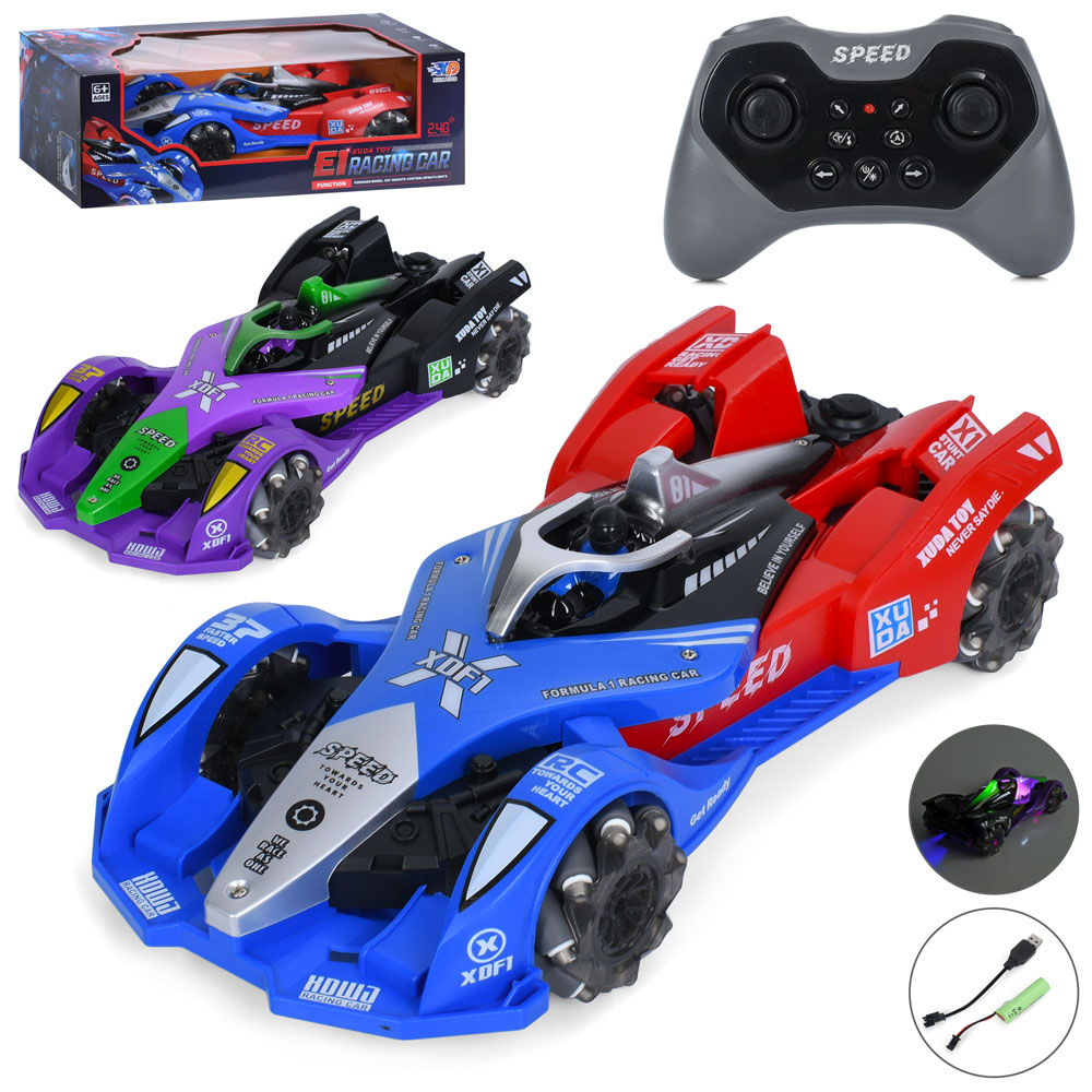 Машина 3688-G174-75радіо/к2,4G,акум,29,5см,звук,світ,пара/дим,колеса-рол,USBзар,в кор-ці37,5-13-17,5