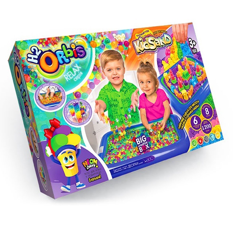 Набір креативної творчості "RELAX BOX" H2Orbis укр. (32), RLX-01-01U, 02U, 03U, 04U 