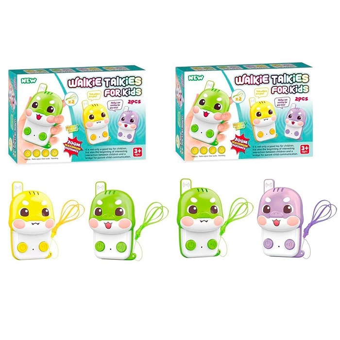 Рація C222-C223 2 шт, 2 кольори, бат., кор., 19-13,5-5 см.