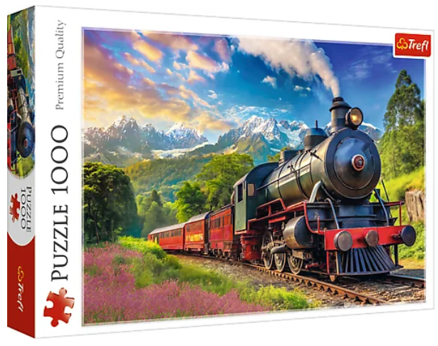 09290 Trefl Пазли "1000" Подорож на поїзді