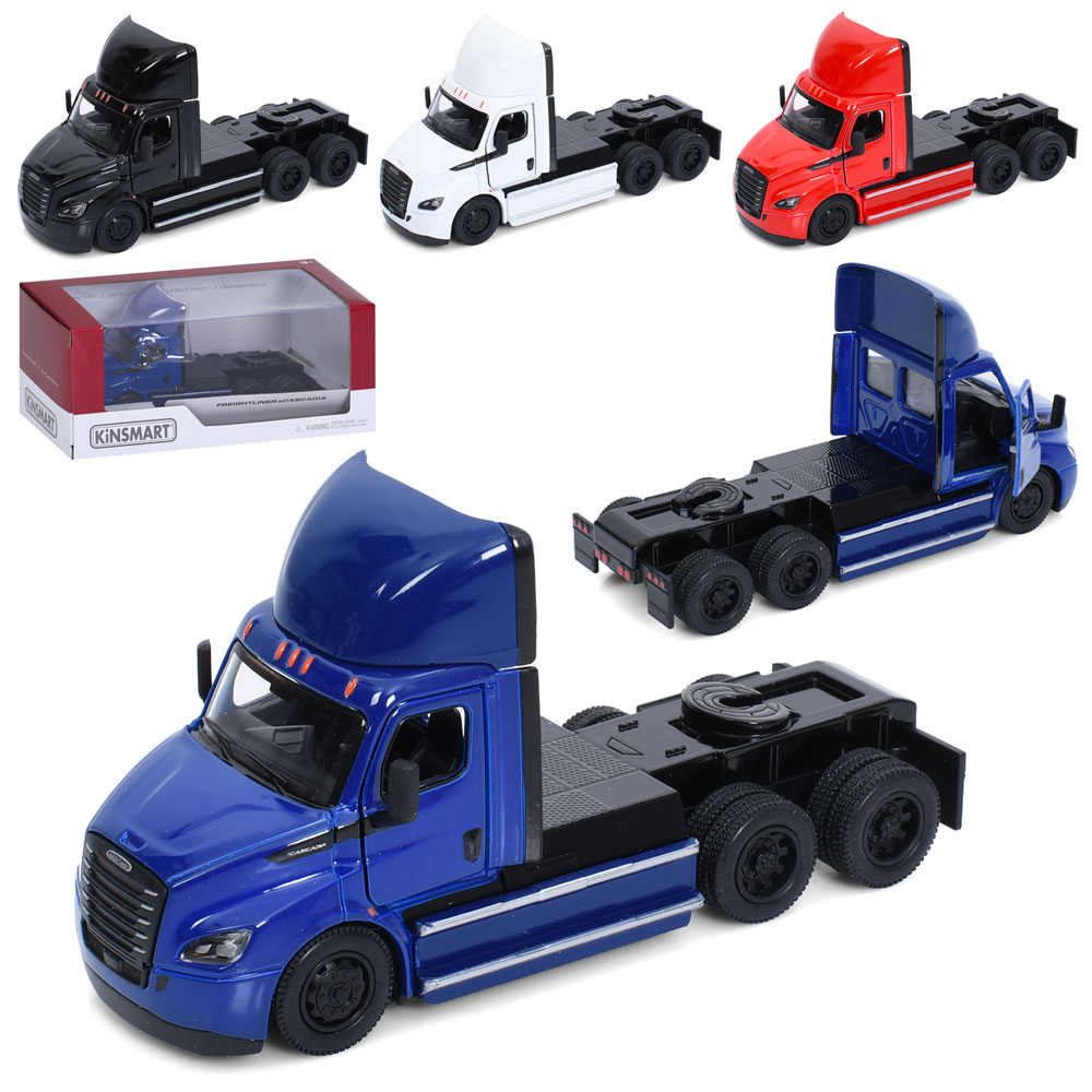 Трейлер KT5466W метал, інерція,1:62,відчиняються двері,гум.колеса,4 кольори,кор.16-7-7,5см