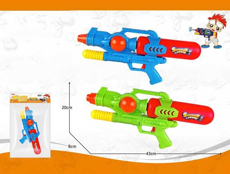 Фотография 1 товарной позиции интернет-магазина детских игрушек www.smarttoys.com.ua Водний пістолет 222-21 (72/2) 2 кольори, 40 см, в пакеті