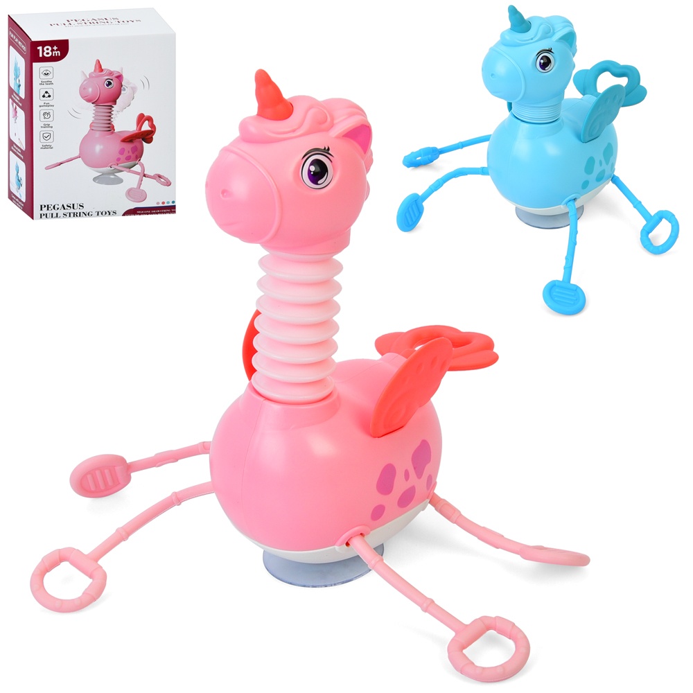 Гра FXB-19 єдиноріг,Поп Туб/Pop tube,телескопічна шия,траскачка,прорізувач,присоска,2кольори,кор.,12