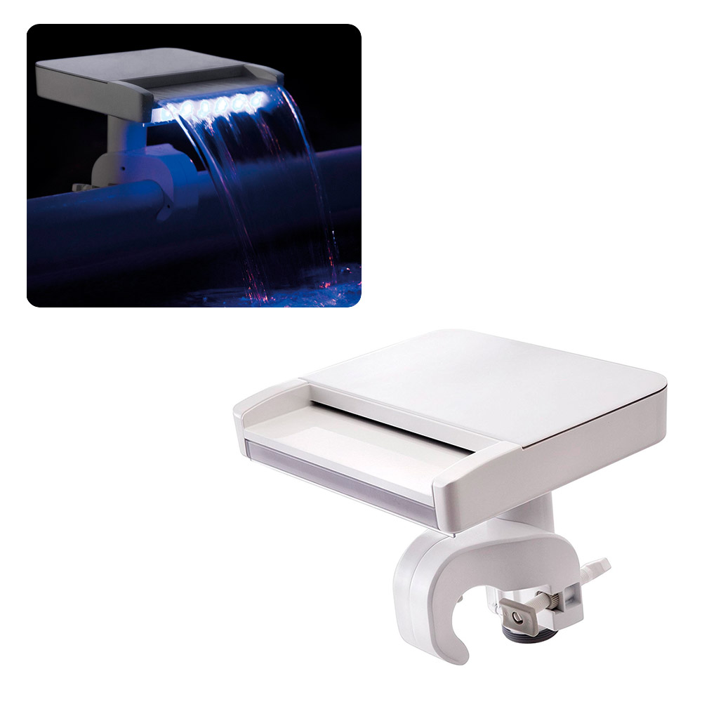 Водоспад 28090 каскад, 3 режими підсвіт., кріплення, LED світло, кор.