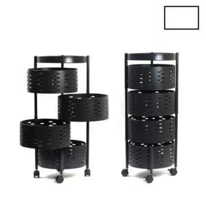 Етажерка на колесах "Sphere" 4яр 33*81см., R100102-W