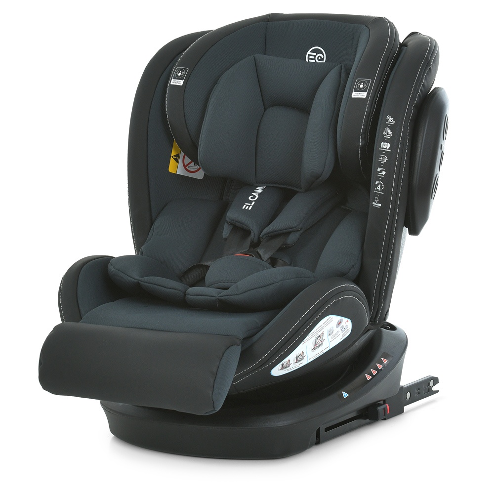 Автокрісло ME 1045 EVOLUTION 2 360⁰ Antracite (1шт) дитяче,група 0+/1-2-3,isofix, поворот 360⁰,темно-сірий