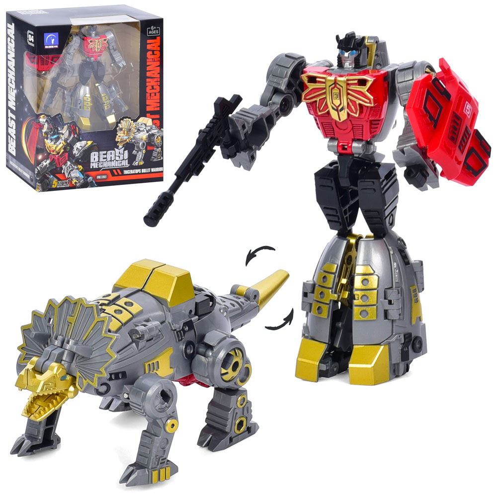 Трансформер H9060D робот-динозавр, зброя, кор., 23-20-9 см.