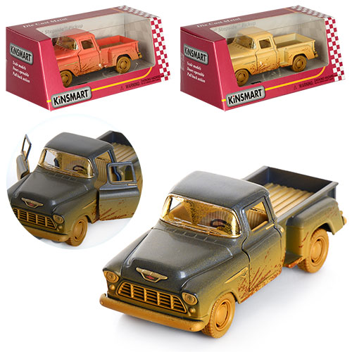 Машинка KT 5330 WY мет., інерц., 1:32, відчин. двері, гум. колеса, 3 кольори, кор., 16-7-8 см.