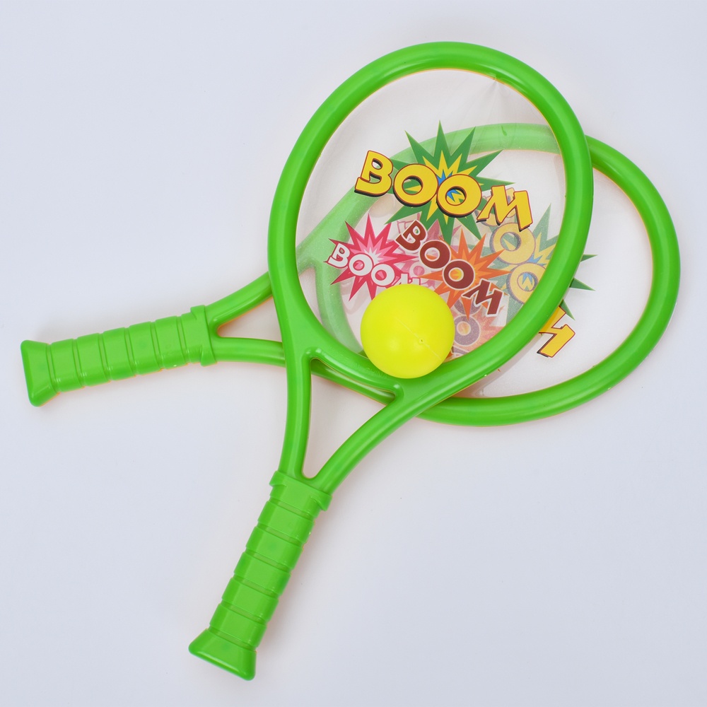 Ракетка MR 1207 дитяча 2 шт., м'ячик, кул., 18,5-40-4 см.