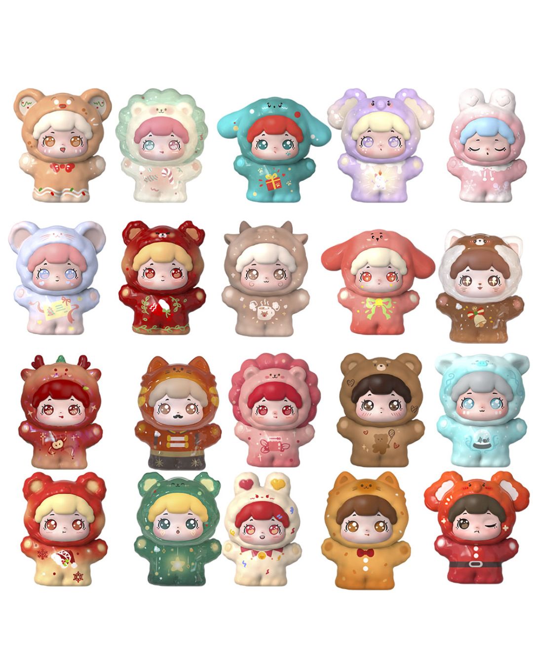 Колекційна фігурка Baobao's Pet 4см, в кор-ці(сюрприз), 24шт(мікс видів) в дисплеї, 25-17-5,5см