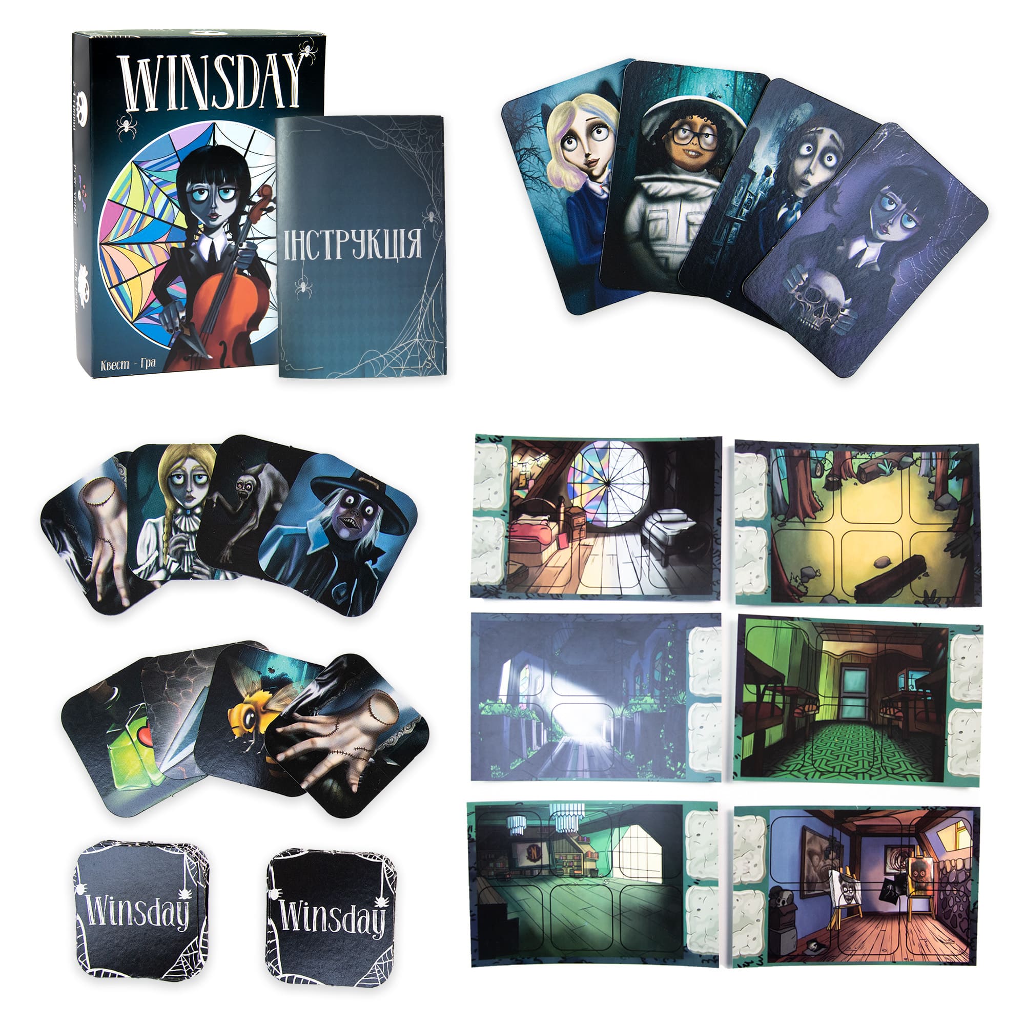 Настільна гра Strateg Winsday розважальна українською мовою (30982)