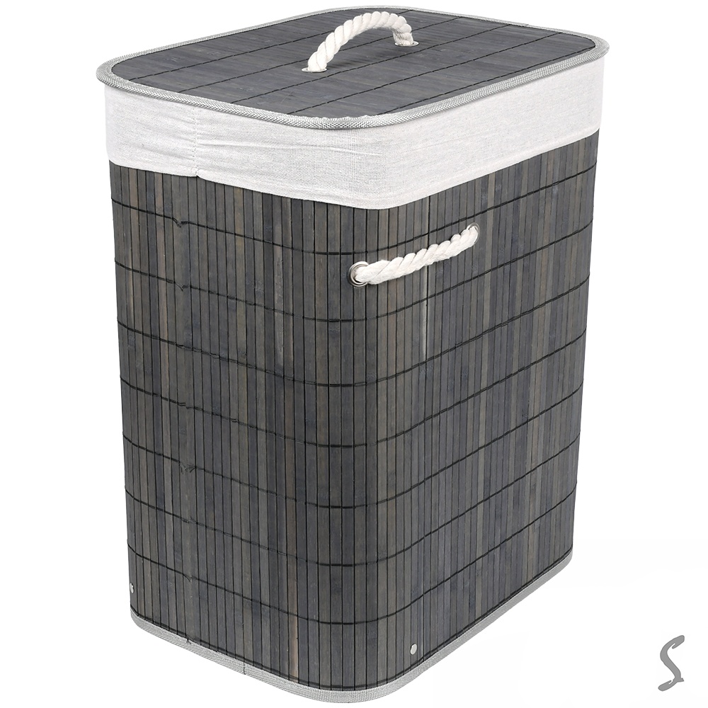 Кошик для білизни з ручками складаний 40*30*50см R35096