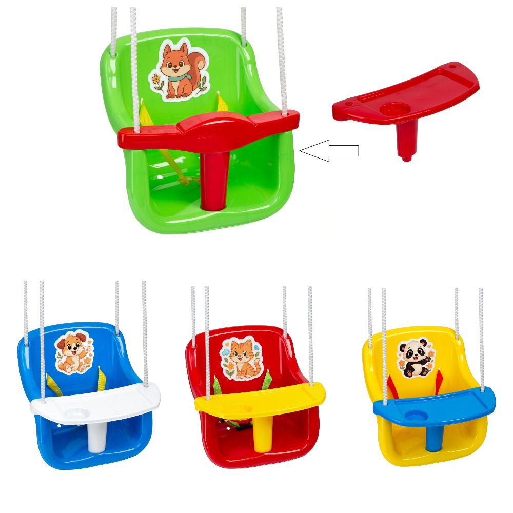 Гойдалка № 8 " Веселий малюк" ,2 в 1 стіл + перемичка", арт 7010 Іграшка дитяча, Бамсик