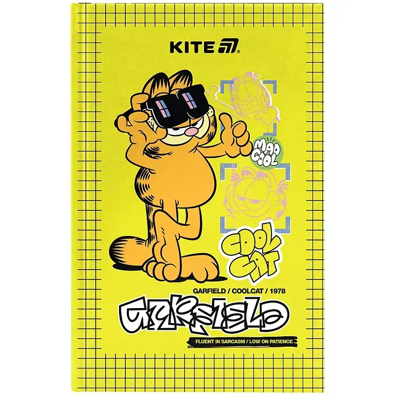 Книга записна тверда обкл. А6, 80арк. кл. GF