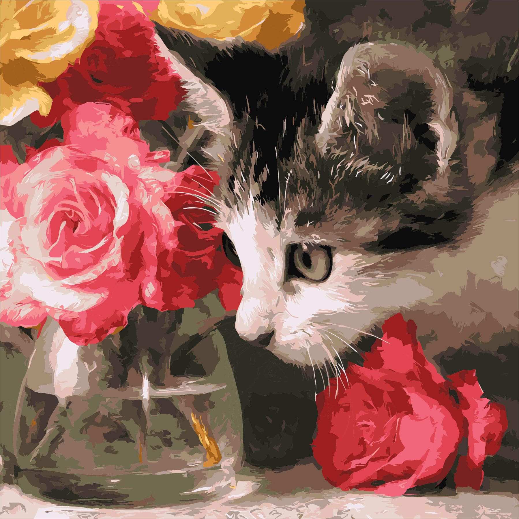 KHO "Пухнастий дослідник" 40х40см