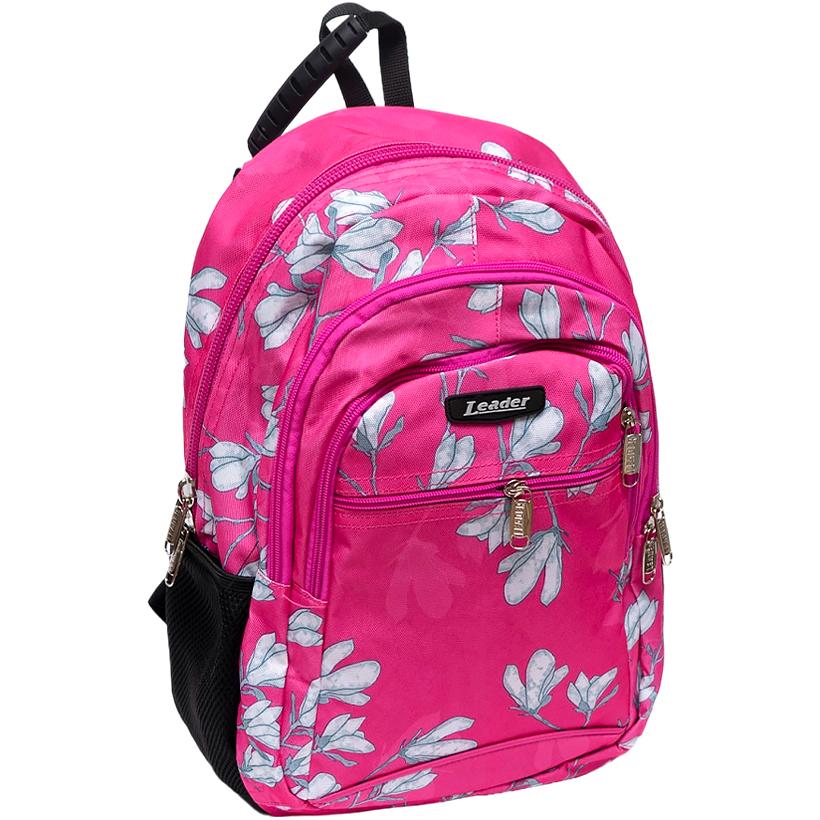 Рюкзак ортопедичний, Квіти, S, 38*28*16 см, Leader City, Д