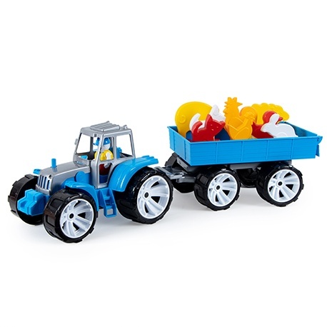 Набір дитячий "Трактор BAMS Ферма " цветной BAMSIC, арт.007/12 Бамсик