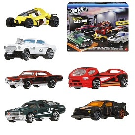 Тематичний набір машинок "Legends" Hot Wheels - 1 - smarttoys.com.ua
