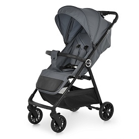 Візок дитячий M 6317 LITE Dark Gray прогулянковий,книжка, алюміній, регул.спинки ремінь, темно-сірий - 1 - smarttoys.com.ua