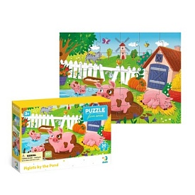 Пазл Поросята біля ставка, 30 елементів - 1 - smarttoys.com.ua