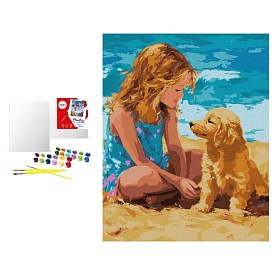 Набір для розпису по номерах "Друг дитинства" 40х50см - 1 - smarttoys.com.ua