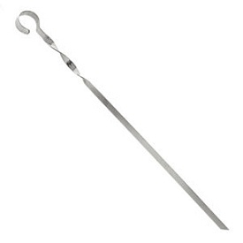 Шампур, неіржавіюча сталь, 575x10x2мм, УК-Ш50 (50шт) - 1 - smarttoys.com.ua