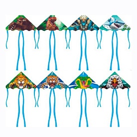 Повітряний змій MR 1447 ширина 115см,довжина 62см,хвіст 110см,мікс видів(змія,акула,орел,динозавр) - 1 - smarttoys.com.ua