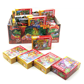 Пазли 20 ел. малі,картонні (160) - 1 - smarttoys.com.ua
