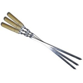 Шампур, неіржавіюча сталь, 600x10x2мм, УК-Ш60Д (50шт) - 1 - smarttoys.com.ua