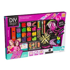 Набір для творчості 9039-2 набір для створення прикрас, намистини, бісер, аксесуари,кор.,54-34,5-4см - 1 - smarttoys.com.ua