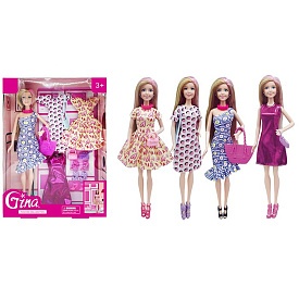 Лялька GN018 сукні, сумки, взуття, кор., 24-32-6 см. - 1 - smarttoys.com.ua