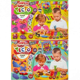 Набір креативної творчості "Тісто для ліпки "Master Do" коробка 15 кольорів*20г "260" (10) - 1 - smarttoys.com.ua