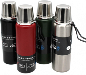 Термос №XL01 750мл з надп. та вір. (50)  - 1 - smarttoys.com.ua