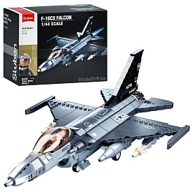 Конструктор SLUBAN M38-B0891 військовий літак, 1:44, 521 дет., кор., 30-24-12,5 см. - 1 - smarttoys.com.ua