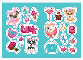 Розмальовка. Магічні розмальовки. Дівчатка 15164018У - 2 - smarttoys.com.ua