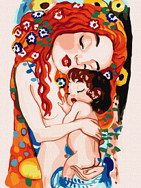 Набір для розпису по номерах. "Материнська любов" 30х40см - 1 - smarttoys.com.ua