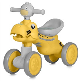 Каталка-толокар M 6025E-6 EVA, муз., світло, жовтий. - 1 - smarttoys.com.ua