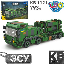 Конструктор KB 1121 військовий, машина, 793 дет., кор., 40-27-7,5 см. - 1 - smarttoys.com.ua