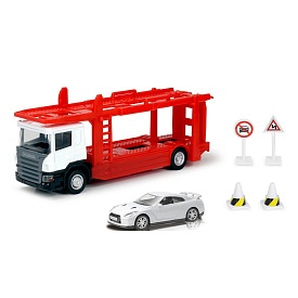 Ігровий набір – АВТОПЕРЕВІЗНИК SCANIA (автоперевізник, машина, аксес.) - 1 - smarttoys.com.ua