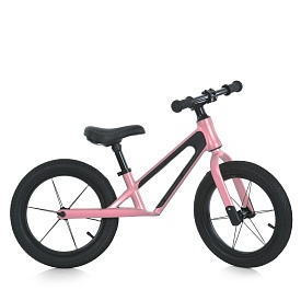 Біговел дитячий 14 д. MBB 1052-3 колеса гума, рожевий. - 1 - smarttoys.com.ua