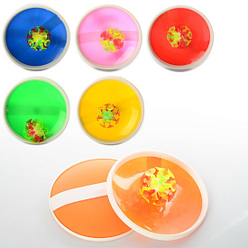 Пастка M 2872 2 шт., м'яч на присосках, 6 кольорів, кул., 15-15-5 см. - 1 - smarttoys.com.ua