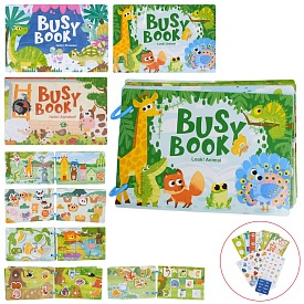 Гра 557-581-583 бізікнига, развиваюча книга, картки з фігурками, липучки, 3 види, кул., 21-14-1 см. - 1 - smarttoys.com.ua