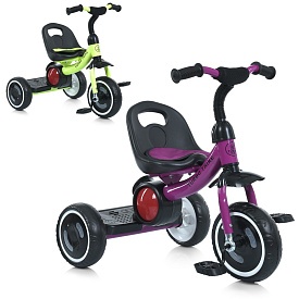 Велосипед MT 3650-2 3 кол.EVA (12/10),світло/муз.,зад.підніжка,накладка на сид.,2кольори:фіол.,салат - 1 - smarttoys.com.ua