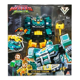 Ігровий набір з роботом-трансформером DINOSTER - СТЕГО ТРОН (2 машини) - 1 - smarttoys.com.ua