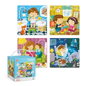 300130 Пазл 4в1 Мій День - 1 - smarttoys.com.ua