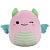 М'яка іграшка SQUISHMALLOWS - РОЖЕВИЙ ДИНО (13 cm) - 1 - smarttoys.com.ua