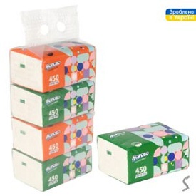 Серветки паперові Horoso 3-х шарові 450шт/уп 15*20см HR-03 - 1 - smarttoys.com.ua