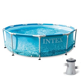Басейн каркасний 28208  4485 л., з 220V фільтр-насосом, кор., 305-76 см. - 1 - smarttoys.com.ua
